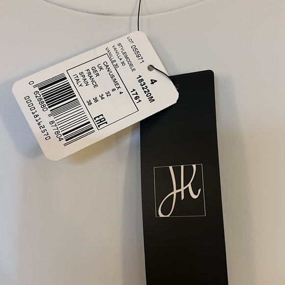 Joseph Ribkoff White T Shirt size 4 - Picture 9 of 12